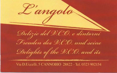 Angolo delle delizie Cannobio Piemonte