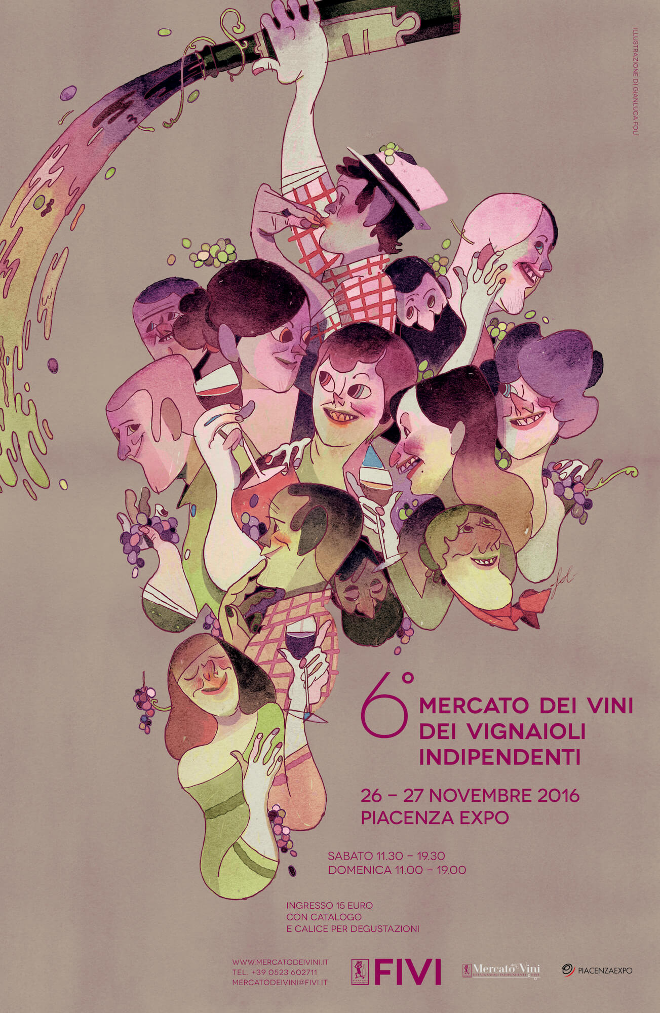 Sesta edizione del mercato dei vini della Federazione Italiana Vignaioli Indipendanti