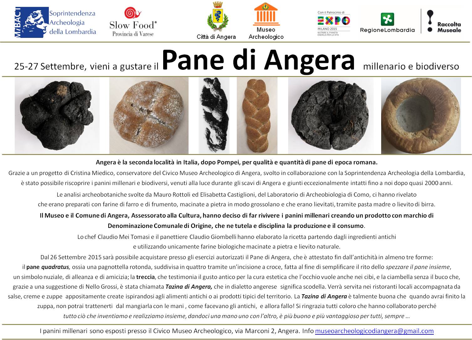 Bread of Angera - Deco Comune di Angera